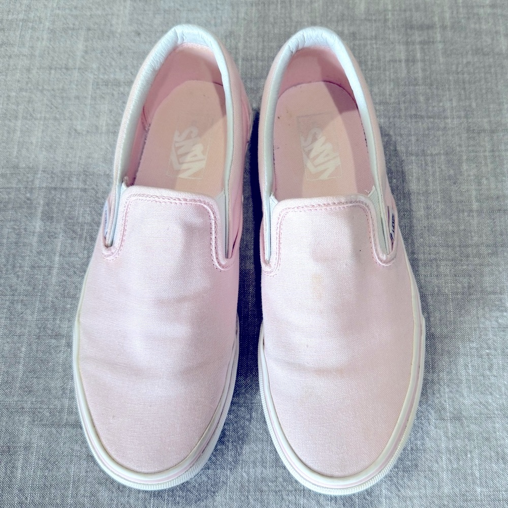 Ballerina Pink Slip-On Vans